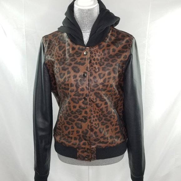 obey propaganda leather jacket